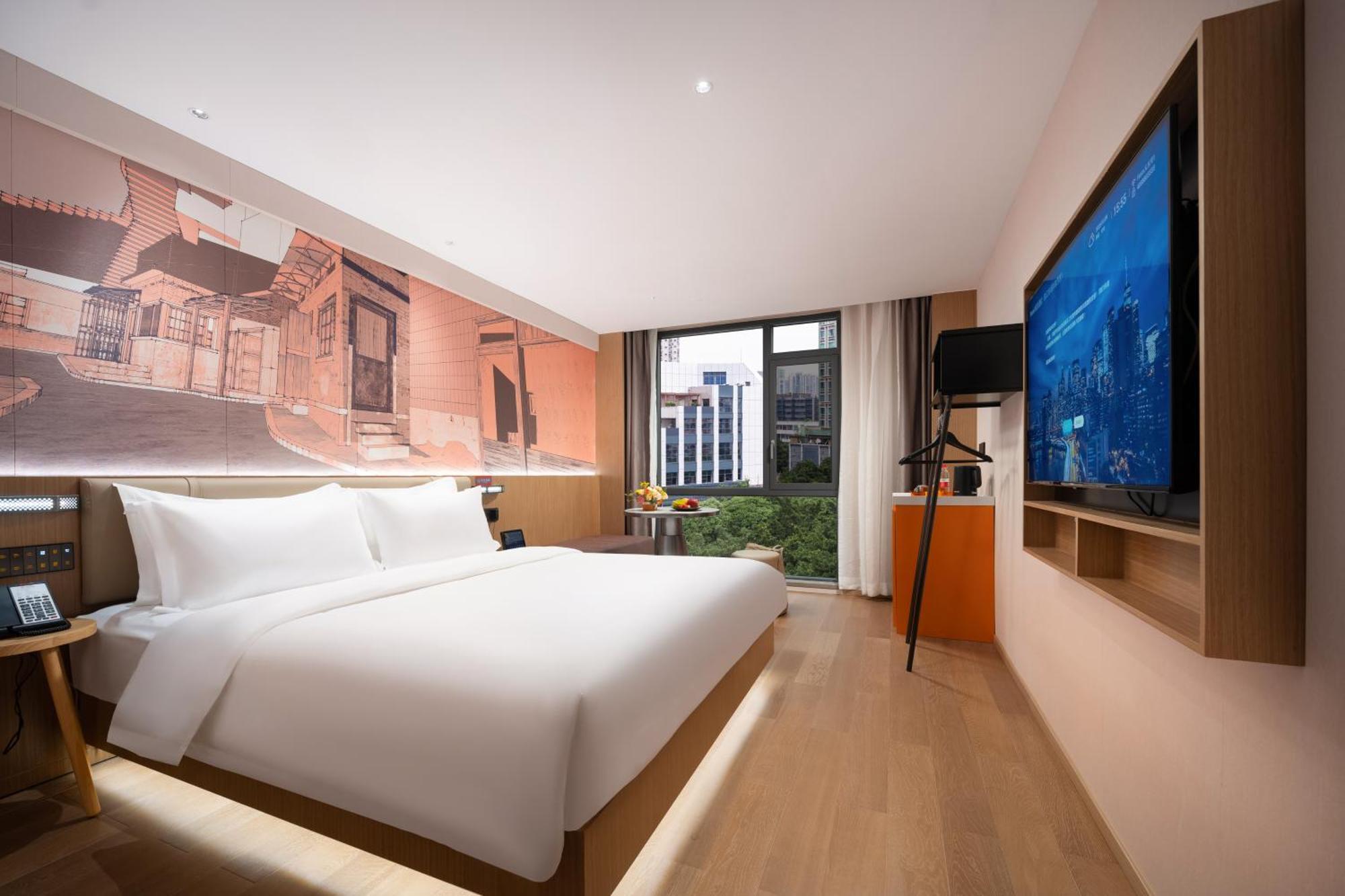 From K Huan Kai Hotel Tiyuxi Metro Station Guangzhou Exterior photo