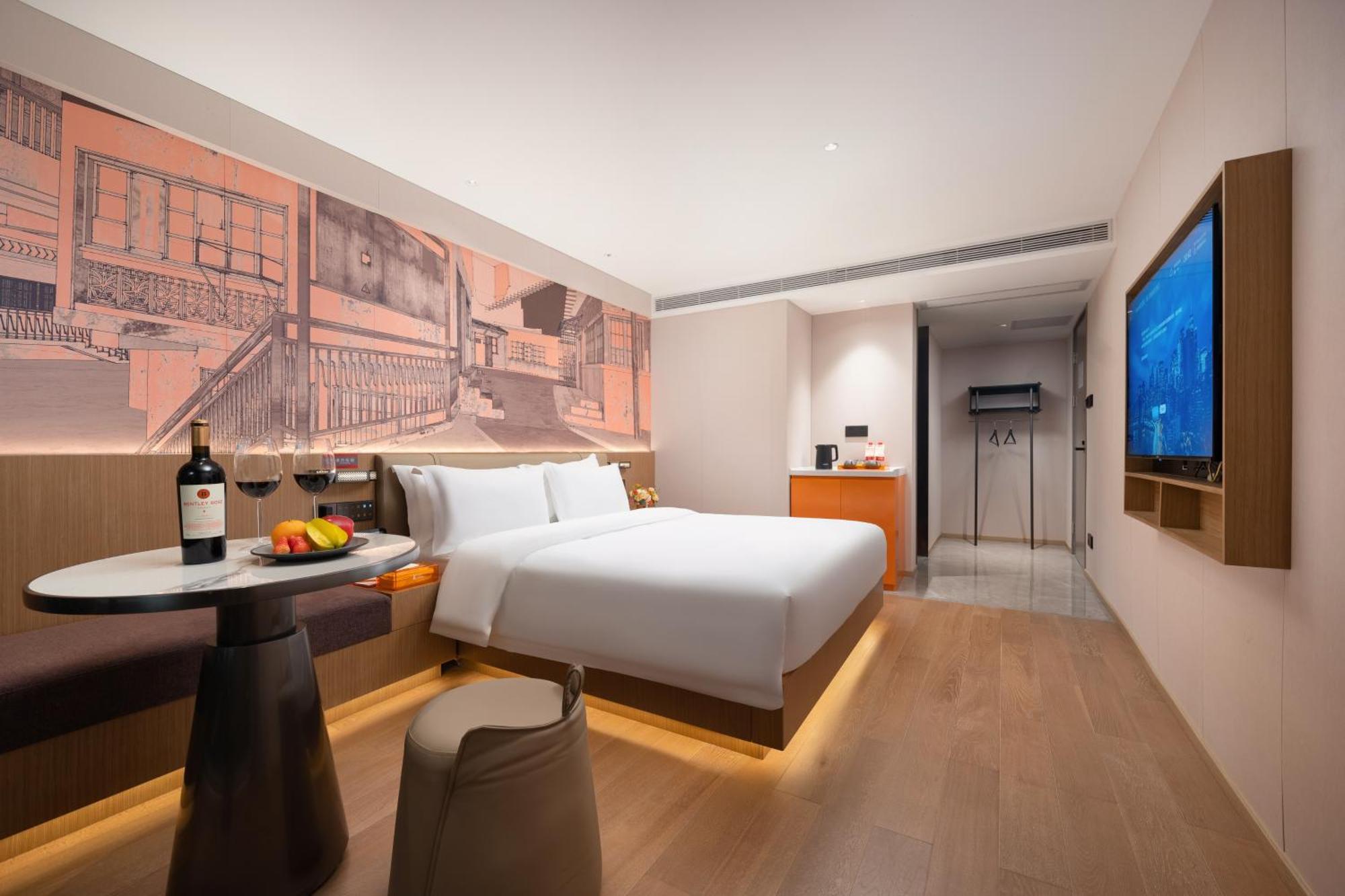 From K Huan Kai Hotel Tiyuxi Metro Station Guangzhou Exterior photo